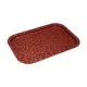 Bandeja Versa Serpentine Rojo Metal 32 x 1,5 x 34 cm