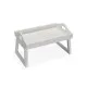 Set of trays Versa White MDF Wood 32 x 24 x 48 cm