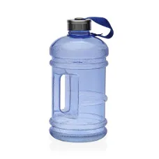 Botella Versa Azul Silicona Polietileno Poliestireno 2 L 13 x 26 x 13 cm