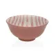 Bowl Versa Pink Ceramic Porcelain 15,5 x 7 x 15,5 cm