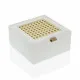 Jewelry box Versa Squared White (16 x 8 x 16 cm)