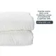 Bedspread (quilt) Waves White (180 x 260 cm)
