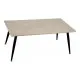 Centre Table Black White Stone Metal Melamin DM (60 x 45 x 110 cm)