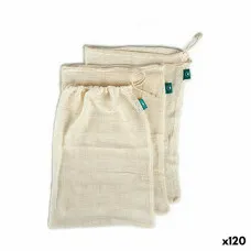 Set de Bolsas Reutilizables para Alimentos (5 x 48 x 33 cm) (120 Unidades)
