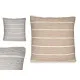 Cojín Rayas Gris Marrón (45 x 12 x 45 cm) (12 Unidades)