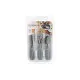 Cutlery Set Grey Silver Stainless steel Plastic (6 Units)