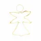 Christmas bauble Yellow Metal Plastic Angel 52 x 1,5 x 72 cm