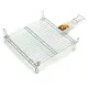 Grill Double 50 x 50 cm Zinc-plated steel (5 Units)