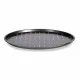 Baking tray Pizza Grey Carbon steel 33 x 1 x 33 cm (24 Units)