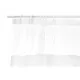 Cortina de Ducha 180 x 180 cm Transparente Blanco Plástico PEVA (12 Unidades)
