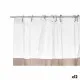 Cortina de Ducha Transparente 180 x 180 cm Beige Plástico PEVA (12 Unidades)