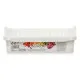 Fridge Organiser White Plastic 26 x 9,3 x 30,5 cm (24 Units)