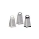 Grater Rubber Stainless steel Plastic 11,5 x 22,5 x 10 cm (24 Units)