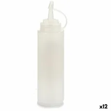 Bote para Salsas Transparente Plástico 200 ml (12 Unidades)