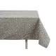 Tablecloth Grey Jacquard White (140 x 180 cm)