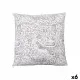Cojín Pincello PILLOW Blanco Negro 43 x 13 x 43 cm Para pintar (6 Unidades)