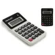 Calculator Pincello CN-185A Black Plastic Solar Small