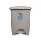 Pedal bin Grey Plastic 30 L (4 Units)