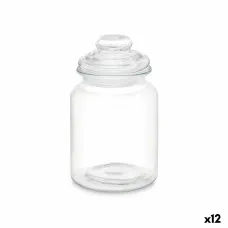 Tarro Vivalto CW-P00712-2/TH6 Transparente 900 ml Con Tapa (12 Unidades)