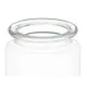 Tarro Transparente Vidrio 250 ml 8 x 13 x 8 cm (24 Unidades) Con Tapa