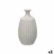 Vase Grey Ceramic 21 x 39 x 21 cm (2 Units) Stripes