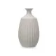 Vase Grey Ceramic 21 x 39 x 21 cm (2 Units) Stripes