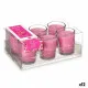 Set de Velas Perfumadas Acorde 48-D-AR Orquídea Vaso (12 Unidades)
