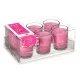 Set de Velas Perfumadas Acorde 48-D-AR Orquídea Vaso (12 Unidades)