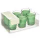 Set de Velas Perfumadas Acorde 48-H-AR Jazmín Vaso (12 Unidades)