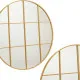 Wall mirror Circular Golden Metal (100 x 2,5 x 100 cm)