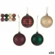 Set de Bolas de Navidad Multicolor 6 cm Plástico (24 Unidades)