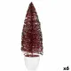 Decorative Figure Christmas Tree Red Plastic 10 x 33 x 10 cm (6 Units)