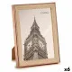 Photo frame Brown Copper Plastic Glass (15,6 x 2 x 20,7 cm) (6 Units)