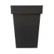 Self-watering flowerpot Ibergarden 87950 Anthracite Plastic 37 x 51 x 37 cm (6 Units)