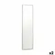 Wall mirror 82705 Silver 30 x 120 cm Rectangular (2 Units)