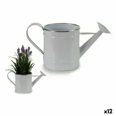 Regadera decorativa Ibergarden I60472-D Blanco Plateado 2 L 15,7 x 18 x 35,5 cm Metal (12 Unidades)