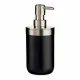 Soap Dispenser Berilo BP15-001-1 Black Silver Stainless steel Plastic 350 ml (6 Units)