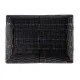 Basket Black Cloth 25 x 20 x 35 cm (12 Units)