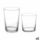 Set de Vasos Pasabahce Bistro Transparente Vidrio 380 ml 510 ml (2 Unidades)