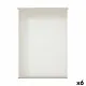 Roller blinds 120 x 180 cm Polyester Cream Plastic (6 Units)
