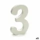 Number Pincello 3 White 1,8 x 21 x 17 cm (12 Units)