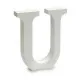 Letra Pincello U Blanco 2 x 16 x 14,5 cm (24 Unidades)