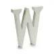 Letter Pincello W White 1,8 x 21 x 17 cm (12 Units)
