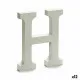 Letra Pincello H Blanco 1,8 x 21 x 17 cm (12 Unidades)