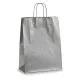 Paper Bag Pincello 32411 Silver 12 x 52 x 32 cm 32 X 12 X 50 cm (25 Units)