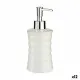Soap Dispenser Berilo DW20800-B White Metal Ceramic Waves 260 ml (12 Units)