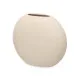 Vase Beige Ceramic 29 x 26 x 11 cm (4 Units) Circular