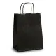 Paper Bag Pincello 18242 Black 18 x 8 x 31 cm (25 Units)
