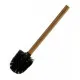 Escobilla para el Baño Berilo BAMBOO BLACK Marrón Negro Bambú 8 x 35,5 x 8 cm (24 Unidades)