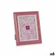 Photo frame Crystal Pink Plastic (6 Units) (2 x 26 x 21 cm)